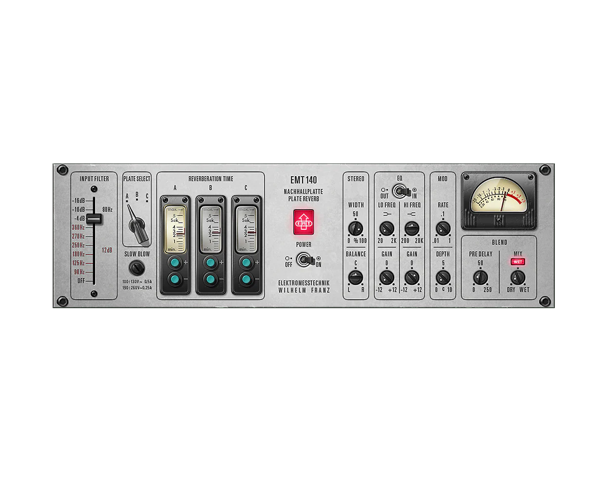 EMT 140 Classic Plate Reverberator