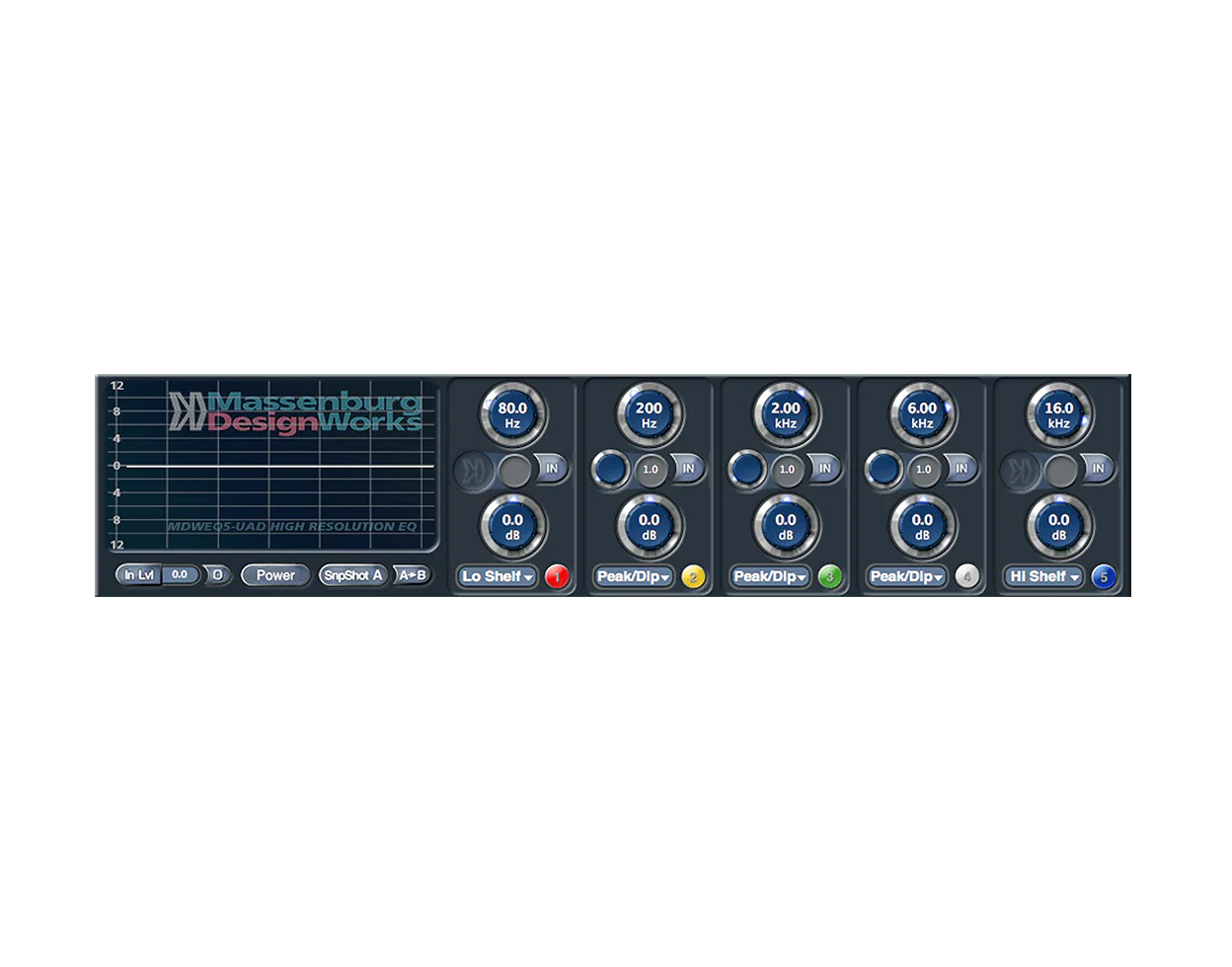 Massenburg MDWEQ5 Parametric EQ